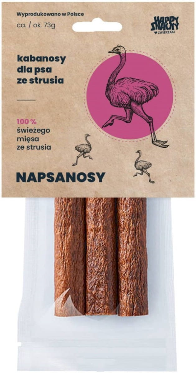 Trzy Psy Napsanosy struś 24 g × 3