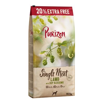 Purizon Single Meat jagnięcina adult 14,4 kg