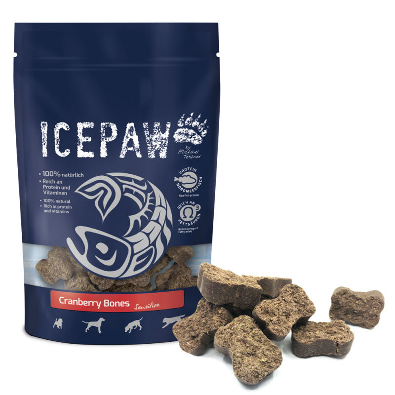 ICEPAW Vet Line Sensitive żurawina 200 g