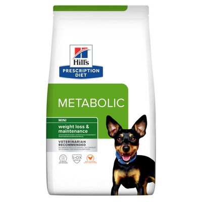 Hill's Prescription Diet Metabolic kurczak, wołowina małe rasy 6 kg