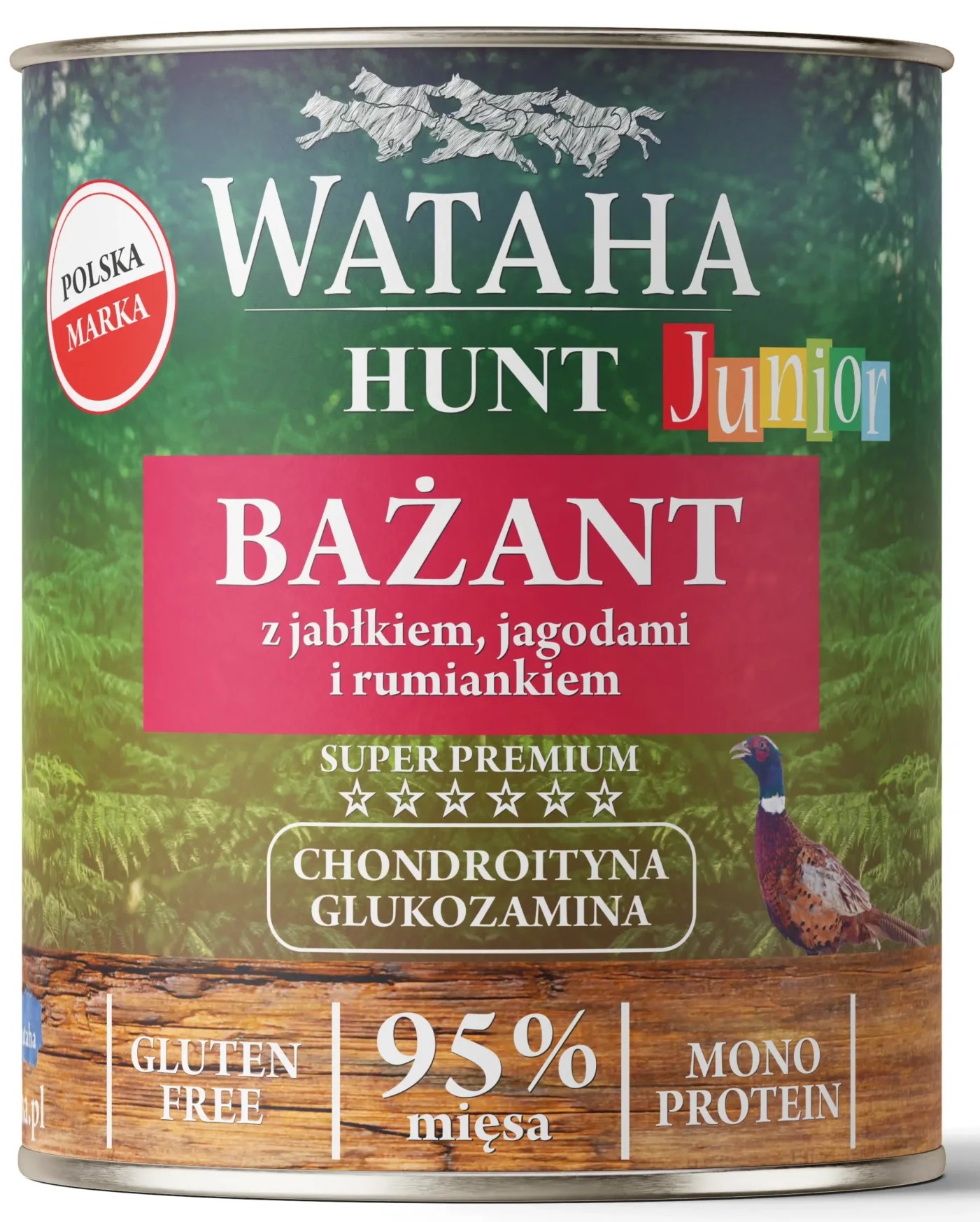 Wataha HUNT Mono Protein bażant junior 800 g
