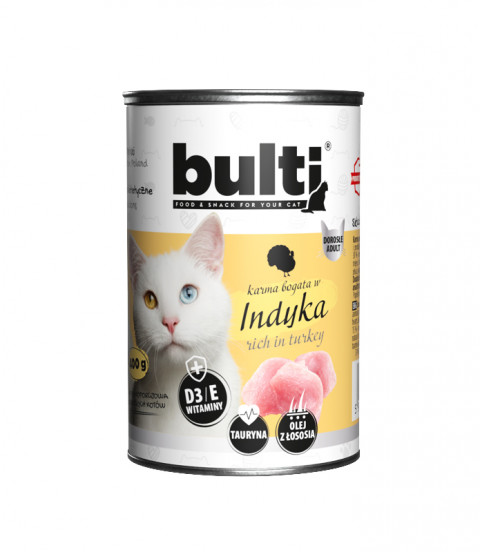 Bult Mielonka indyk pasztet adult 400 g