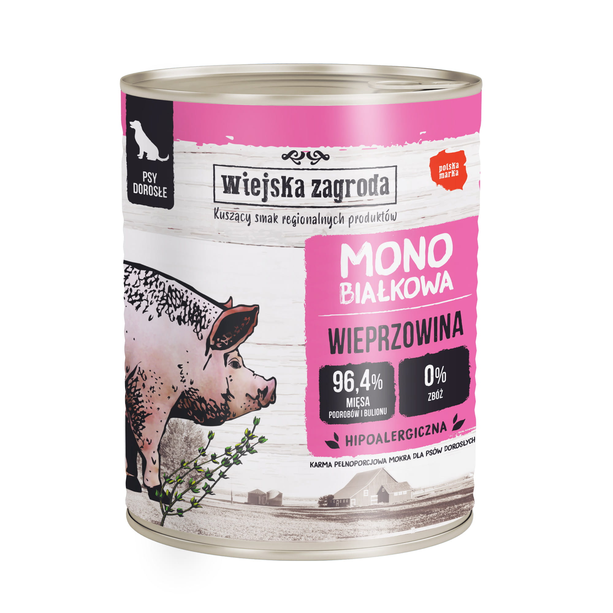 Wiejska Zagroda Mono wieprzowina 800 g