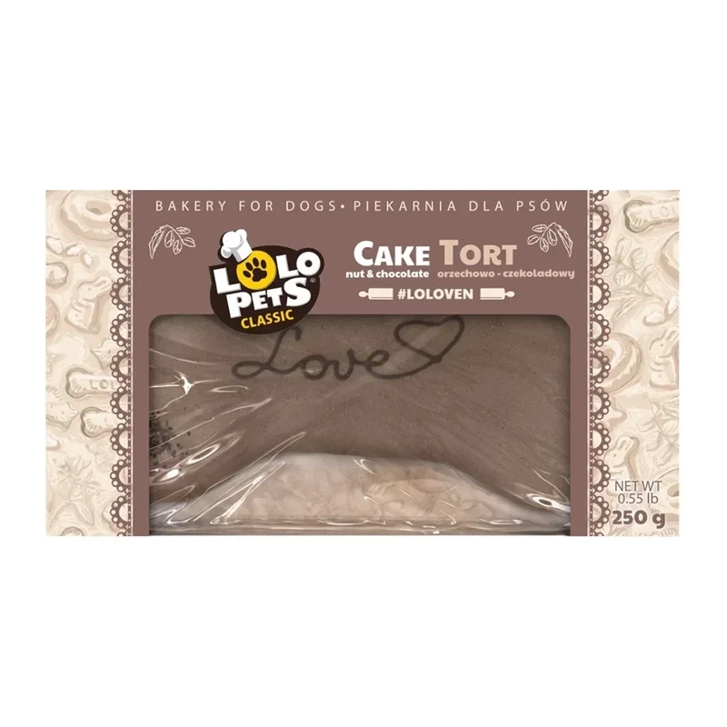 Lolo Pets Love karob, orzech ziemny 250 g