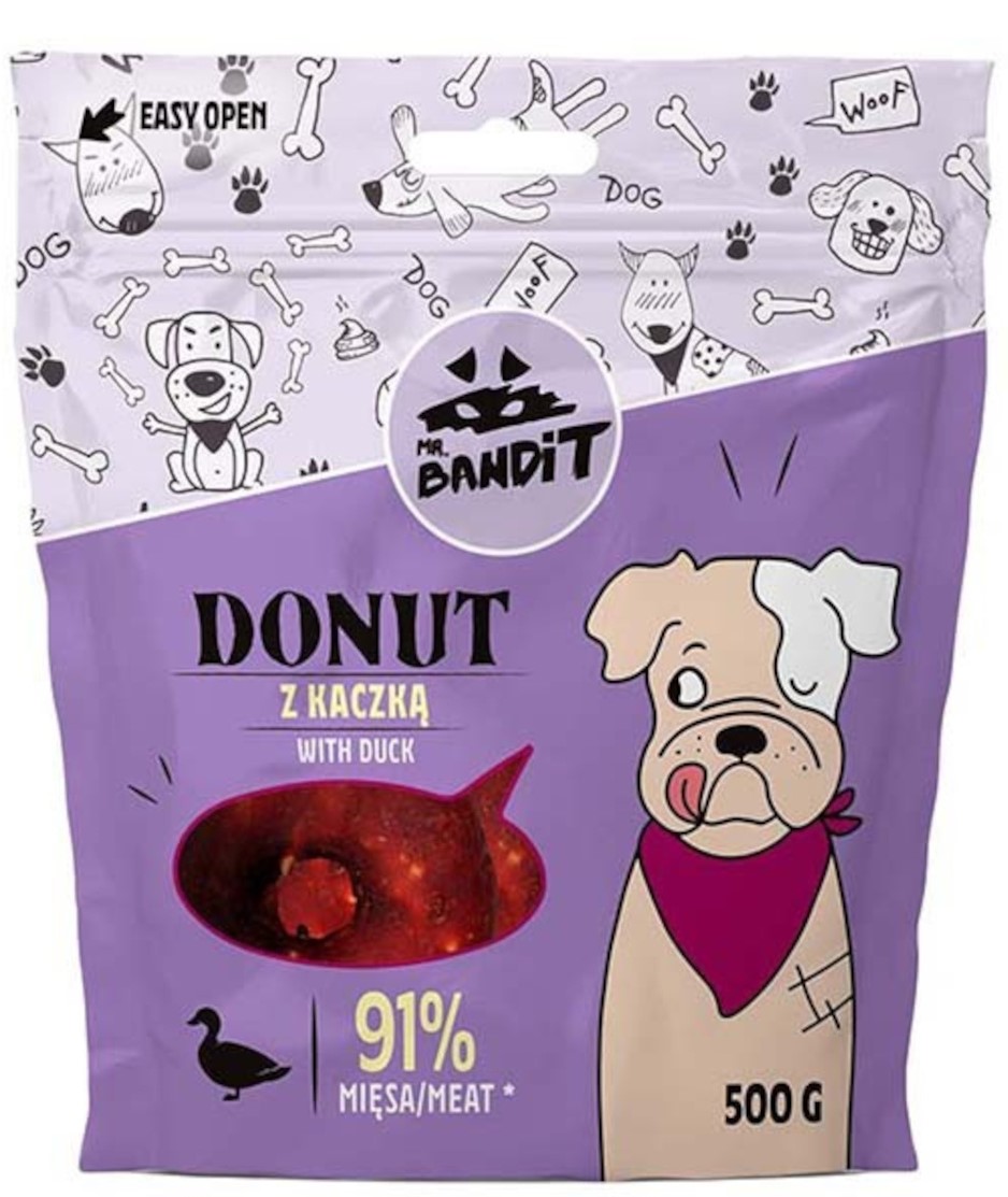 Mr. Bandit Donut kaczka 500 g