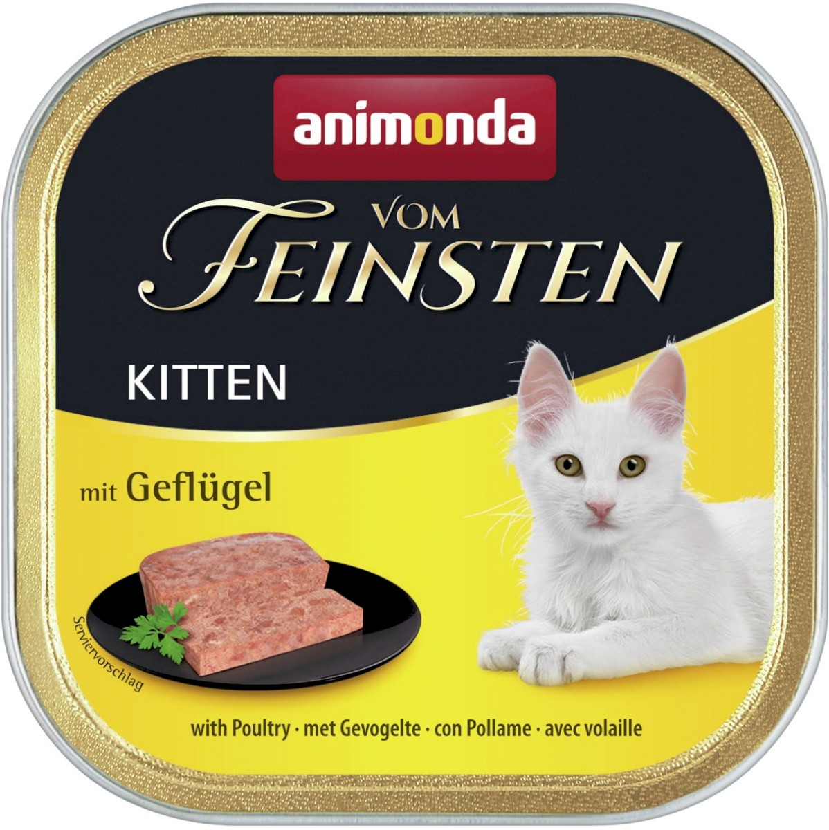 Animonda Vom Feinsten drób pasztet kitten 100 g