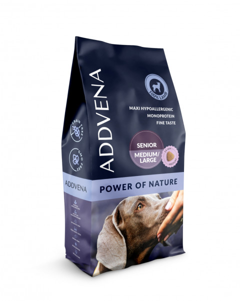Addvena Power Of Nature jagnięcina senior średnie, duże rasy 10 kg
