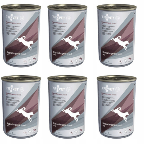 Trovet Hypoallergenic owady 400 g × 6