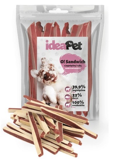 IdeaPet Sandwich jagnięcina, ryba 500 g