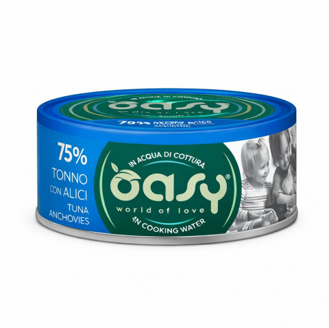 Oasy More Love Digestive Sensitive sardela, tuńczyk w bulionie adult 70 g