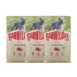 Carnilove True Fresh kaczka junior duże rasy 4 kg × 3