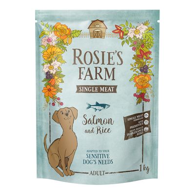 Rosie's Farm Single Meat łosoś adult 1 kg