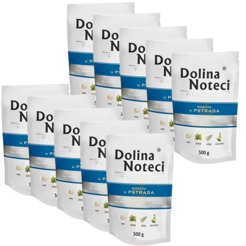 Dolina Noteci Premium pstrąg adult 500 g × 10