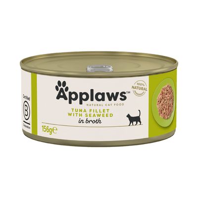 Applaws Sensitive tuńczyk z wodorostami w bulionie adult 156 g × 24