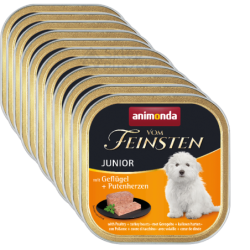 Animonda Vom Feinsten drób, indyk junior 150 g × 11