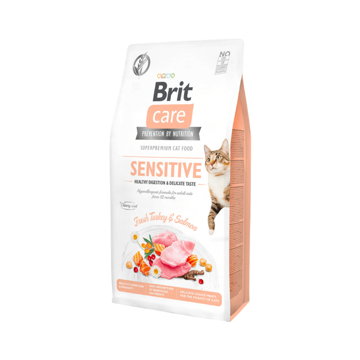 Brit Care Sensitive indyk, łosoś adult 400 g