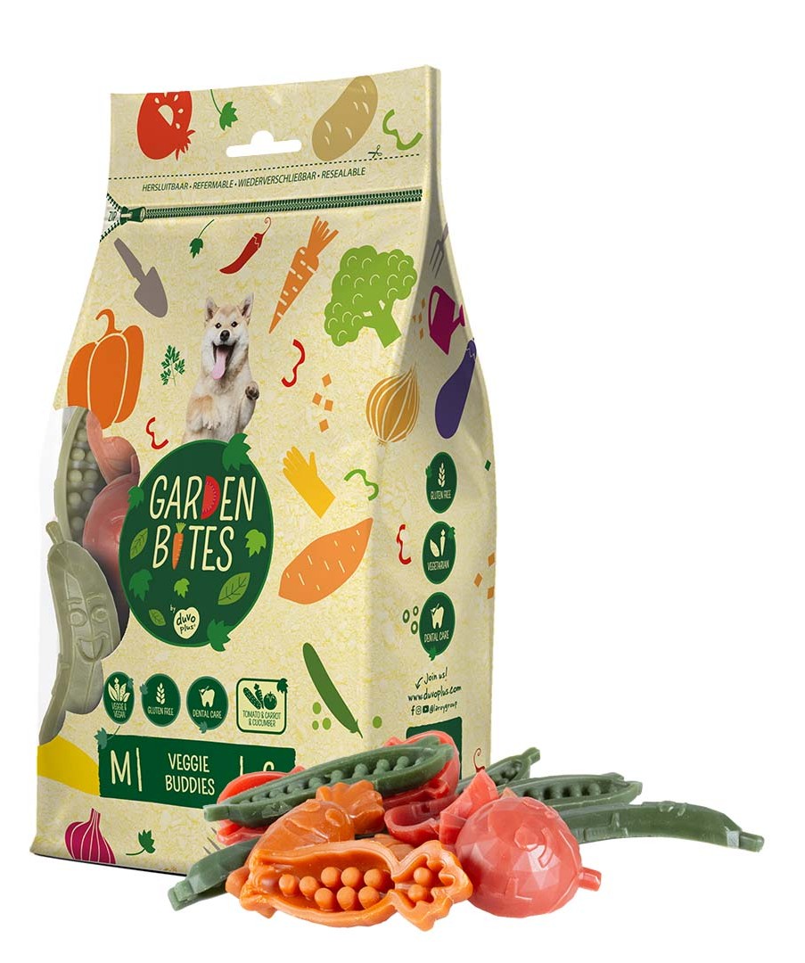 Garden Bites Veggie Buddies batat, pomidor średnie rasy 45 g × 6