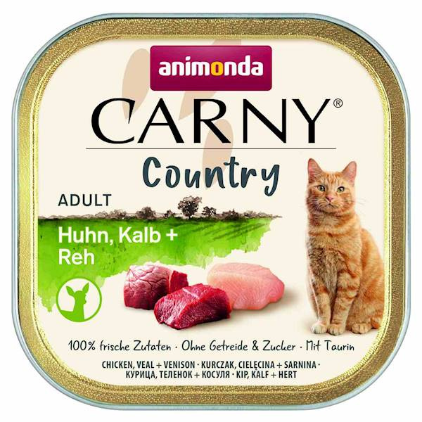 Animonda Carny Country cielęcina, kurczak, sarna adult 100 g