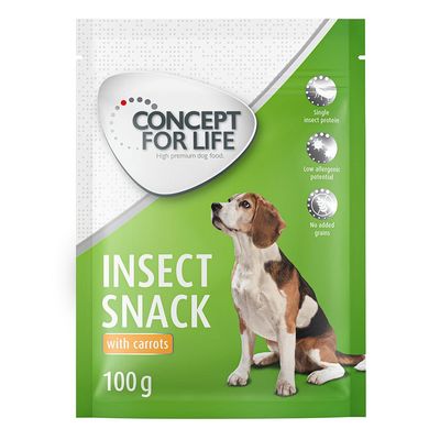 Concept for Life Insect Snack owady z marchewką adult 100 g