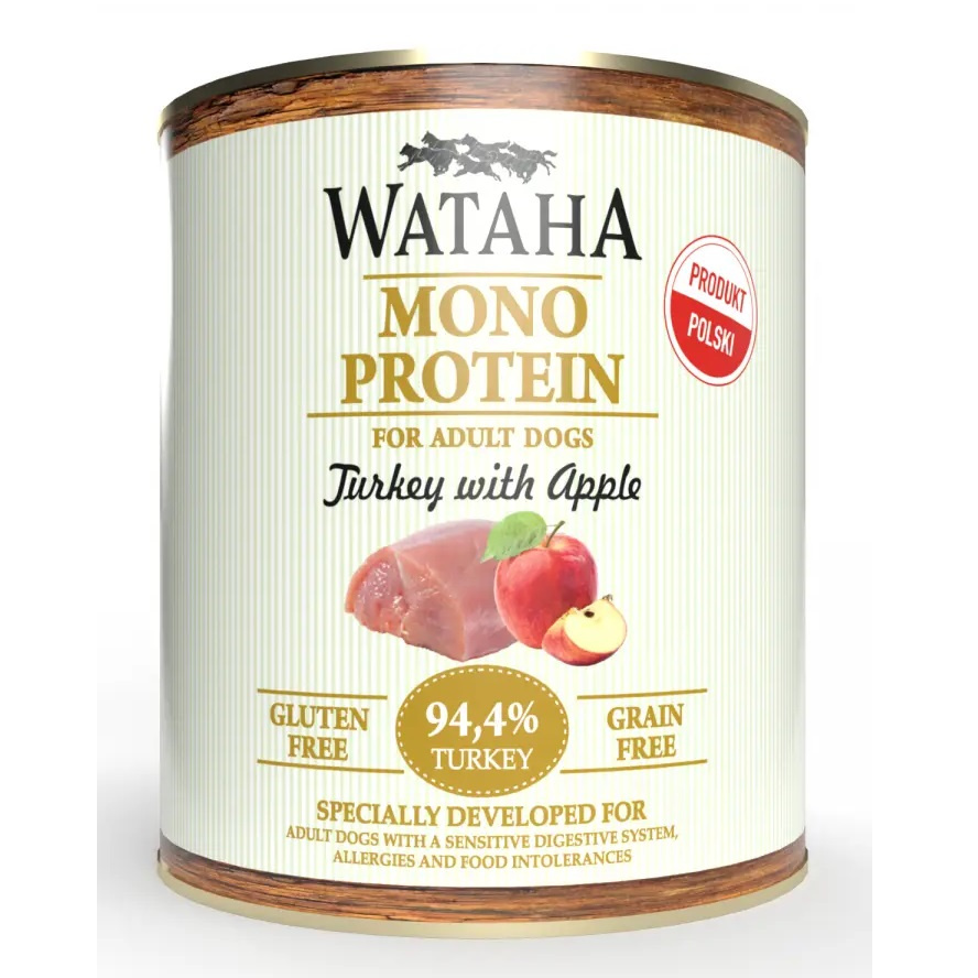 Wataha Mono Protein indyk adult 800 g