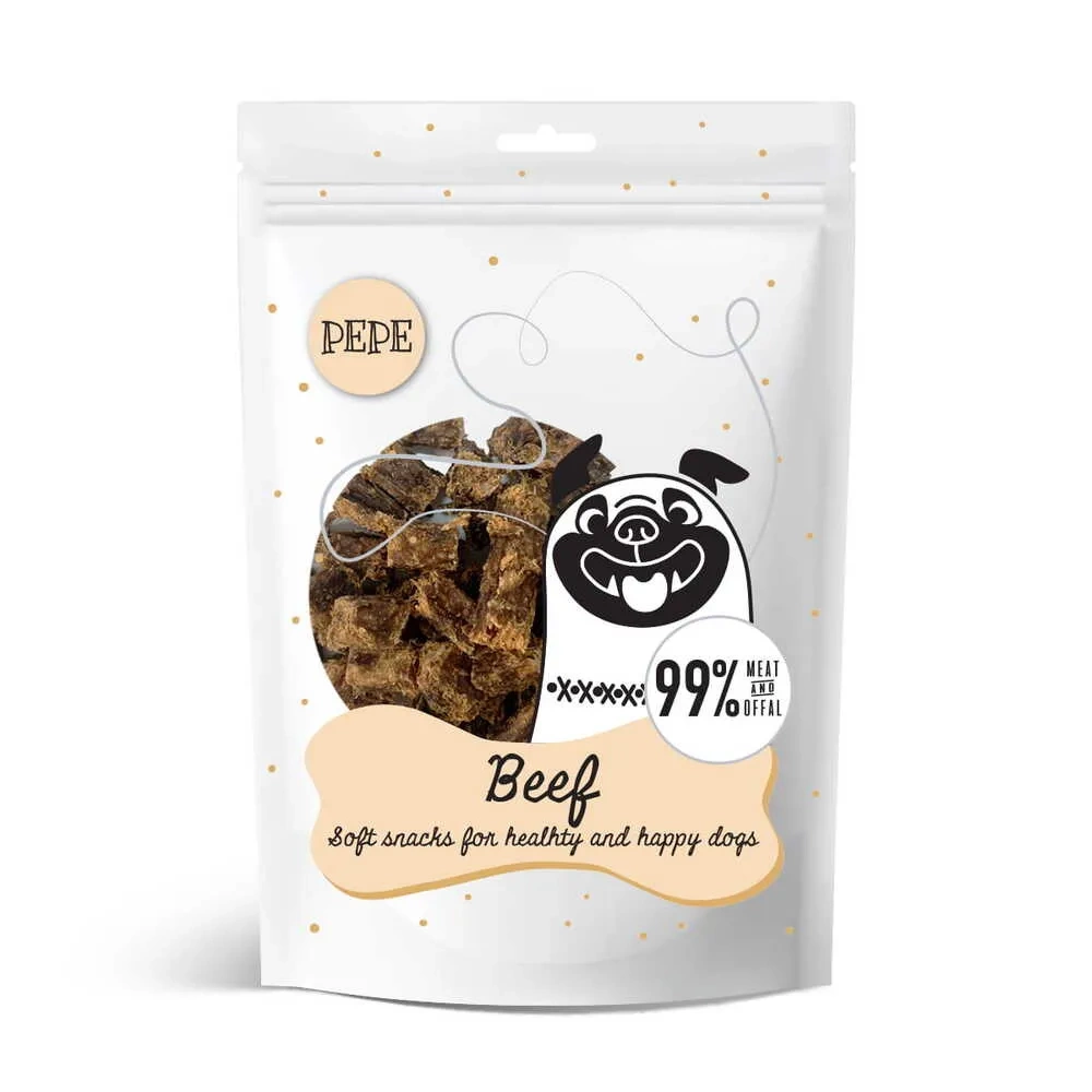 Paka Zwierzaka Pepe Mini Chunkies wołowina 70 g