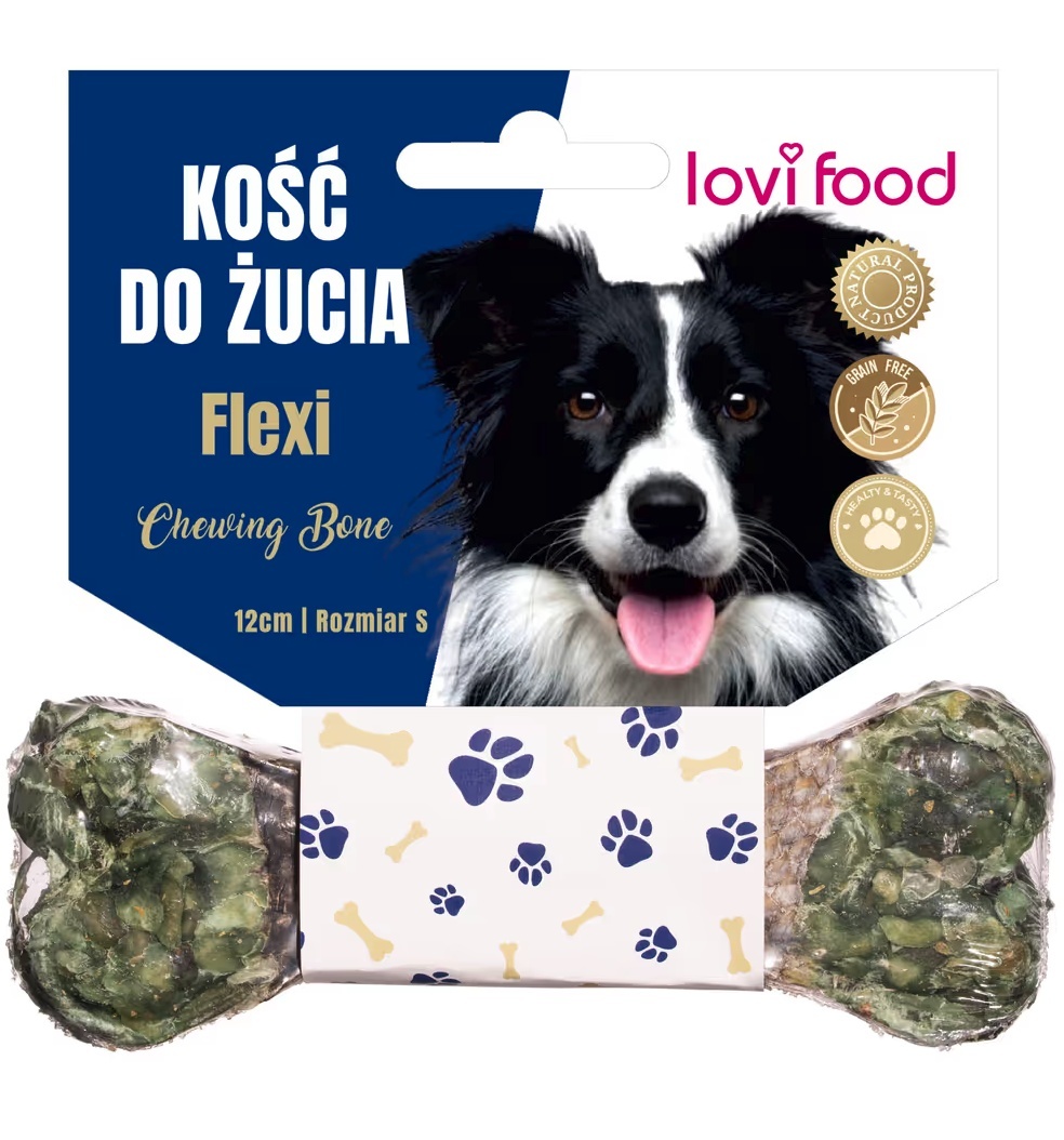 Lovi Food Flexi kość do żucia łosoś S 12 cm