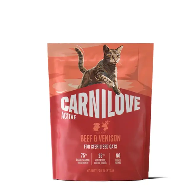 Carnilove Active Sterilised dziczyzna, wołowina adult 400 g