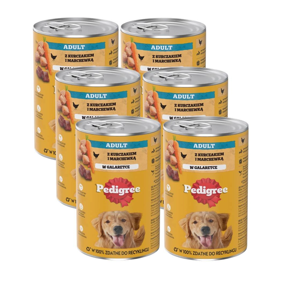 Pedigree kurczak adult 1,2 kg × 6