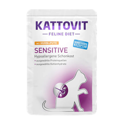 Kattovit Feline Diet Sensitive indyk, kurczak 85 g