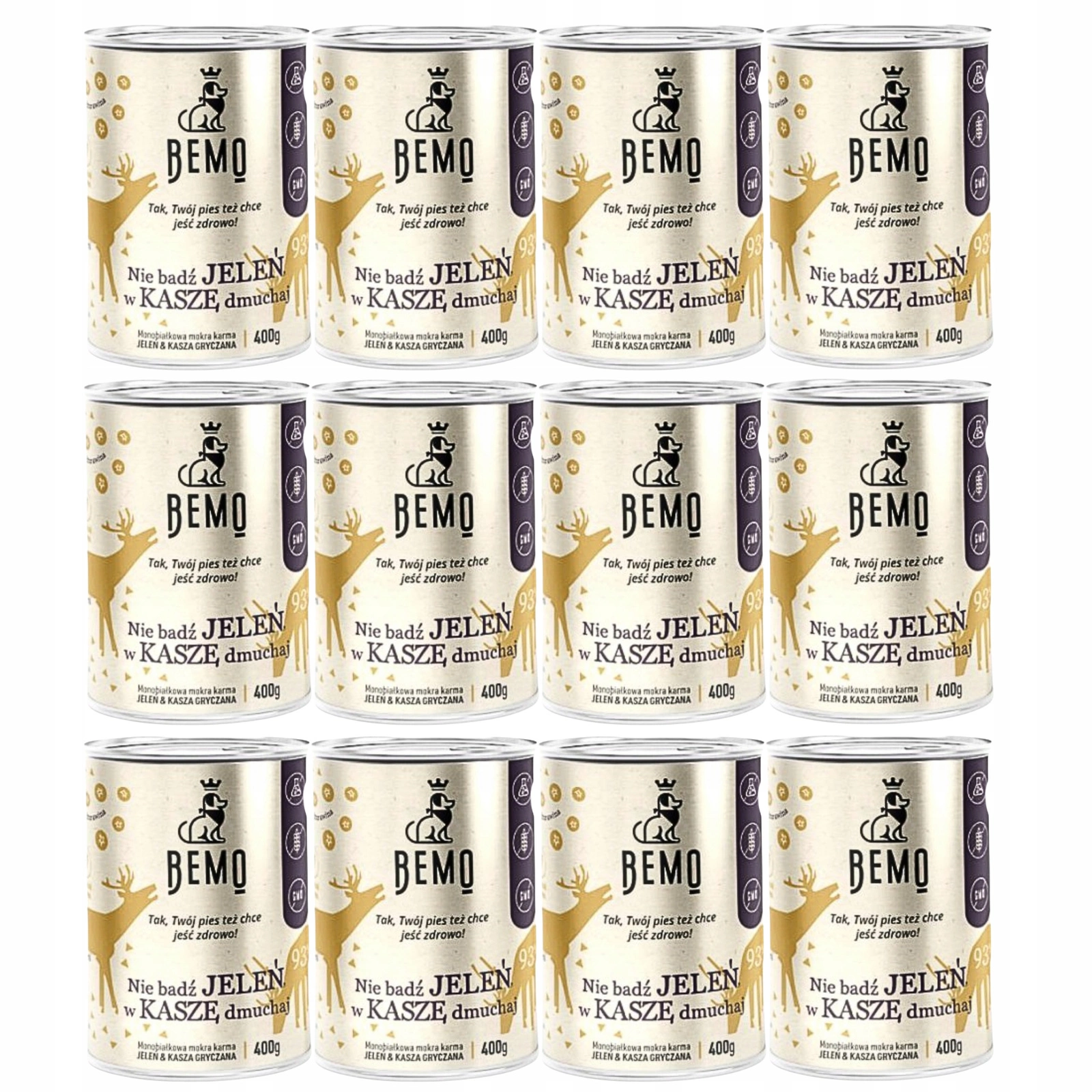 Bemo jeleń adult średnie rasy 400 g × 12