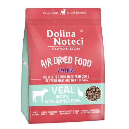 Dolina Noteci Superfood cielęcina, perliczka małe rasy 1 kg
