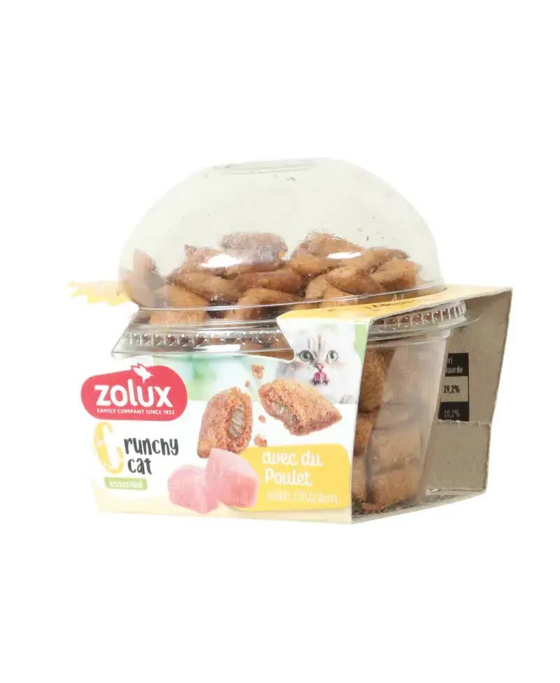 Zolux Crunchy Cat kurczak 80 g