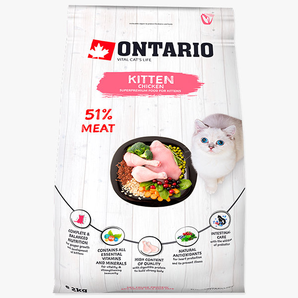 Ontario kurczak kitten 2 kg