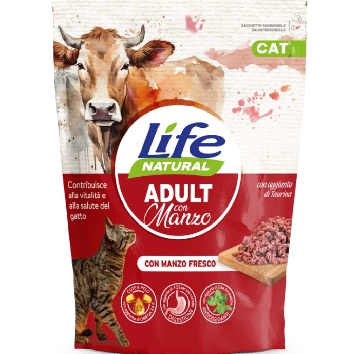 Life Dog Natural wołowina adult 800 g