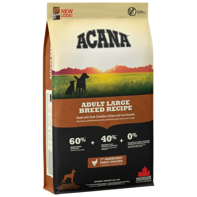 Acana Heritage adult duże rasy 17 kg