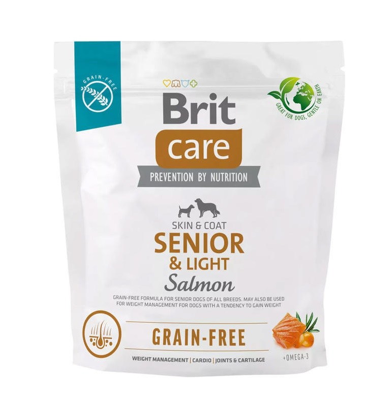 Brit Care łosoś senior 1 kg