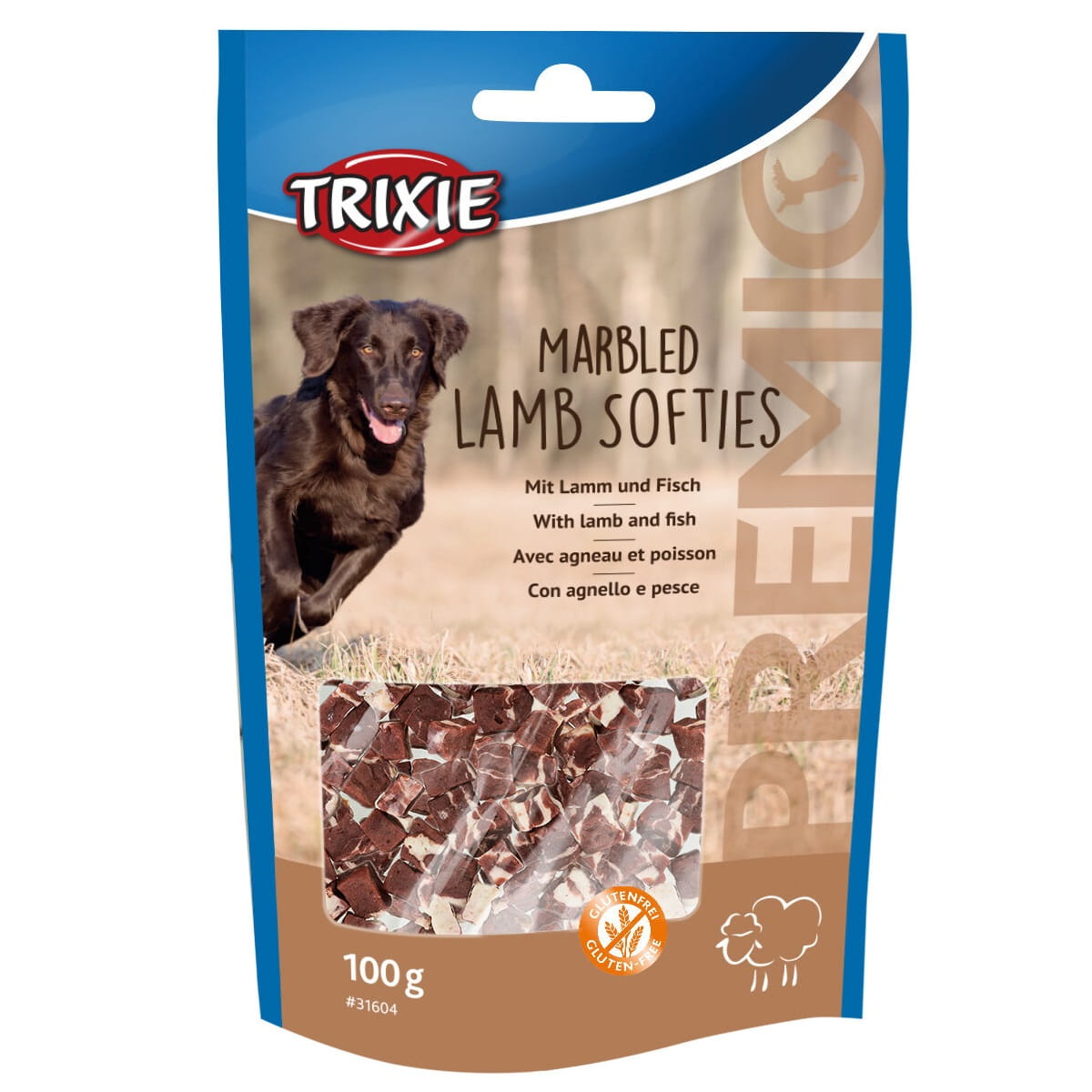 Trixie Premio jagnięcina, ryba 100 g