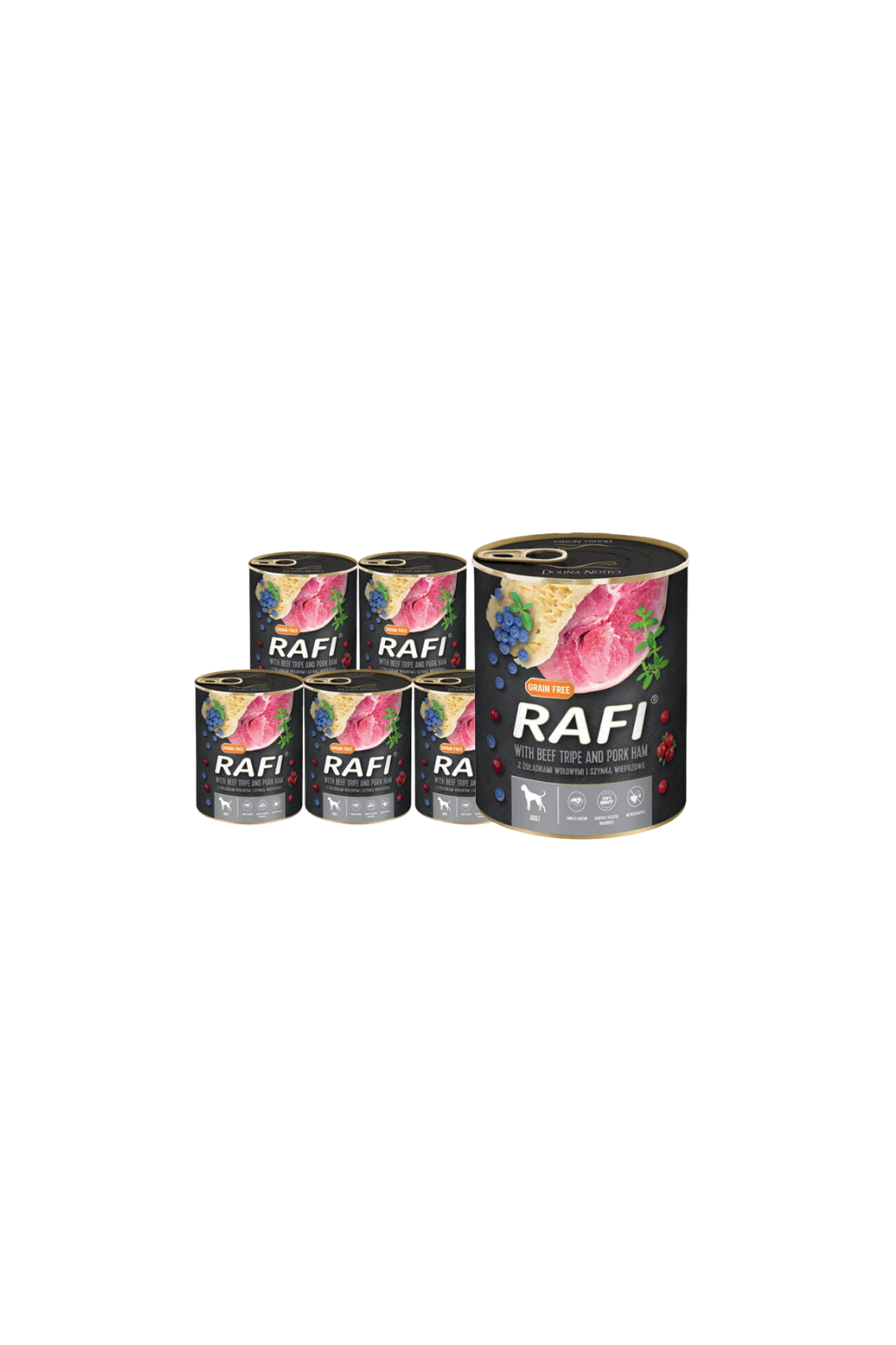 Dolina Noteci Rafi wieprzowina, wołowina adult 400 g × 24