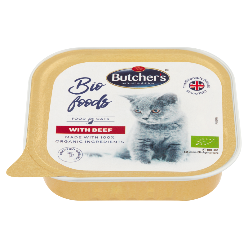 Butcher's Bio Foods cielęcina, wołowina pasztet 85 g