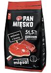 Pan Mięsko wołowina, kozina adult średnie rasy 20 kg