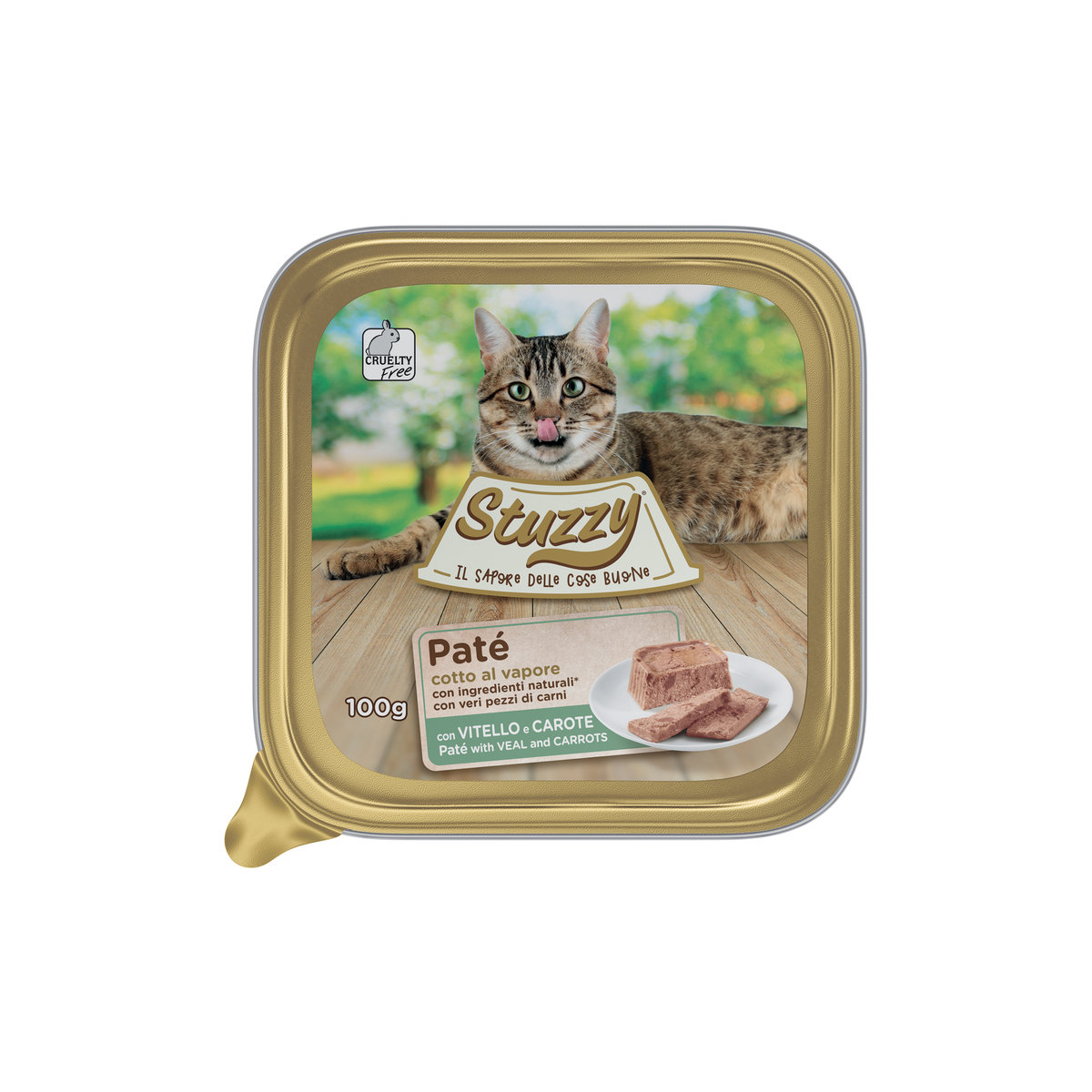 Stuzzy Paté cielęcina z marchewką pasztet adult 100 g