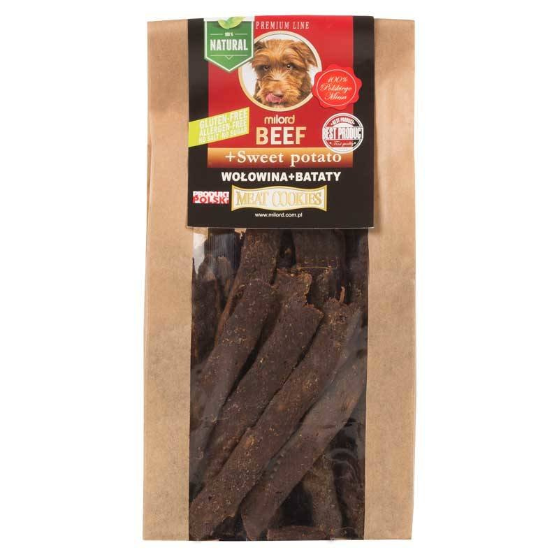 Milord ciastka z batatem wołowina 80 g