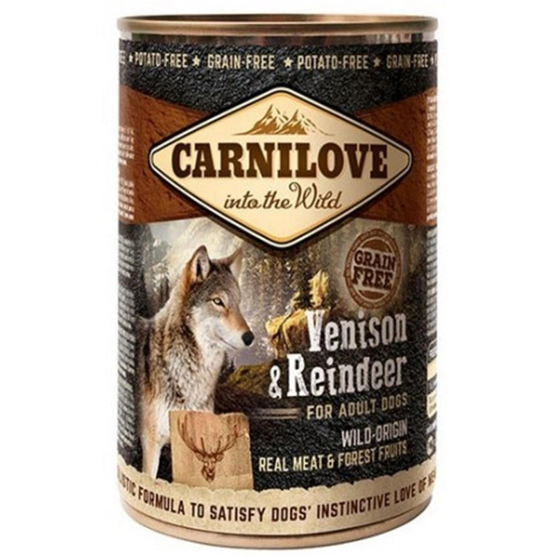 Carnilove Wild Meat dziczyzna, renifer 400 g