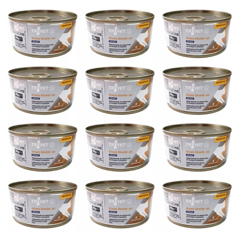 Trovet ASD Urinary kurczak 100 g × 12
