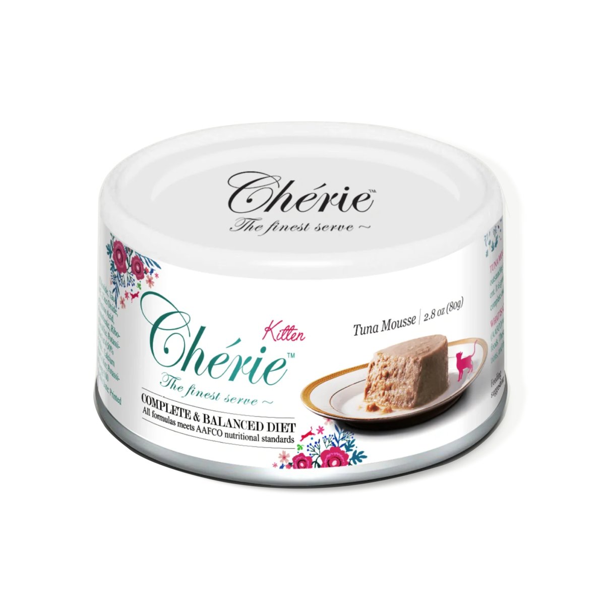 Cherie tuńczyk pasztet kitten 80 g × 12