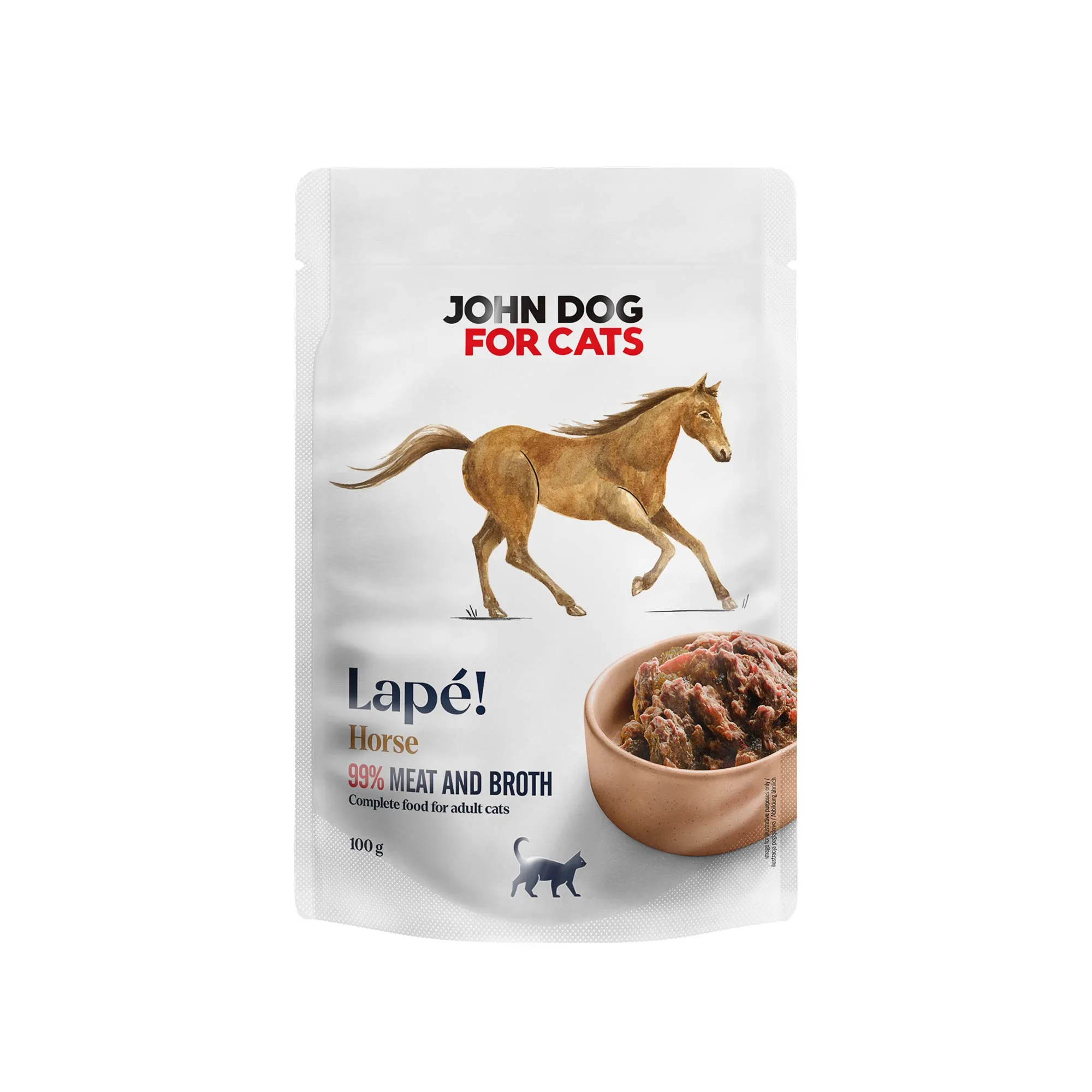John Dog Lapé konina pasztet adult 100 g