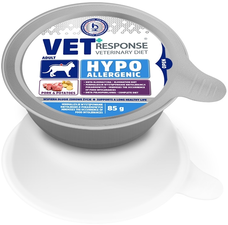 Vet Response Hypoallergenic wieprzowina adult 85 g × 4