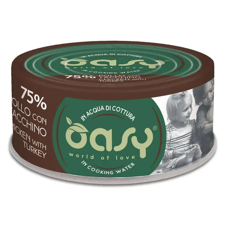 Oasy More Love kurczak z indykiem pasztet adult 70 g