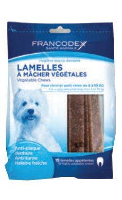 Francodex Paski Dental małe rasy 15 g × 15