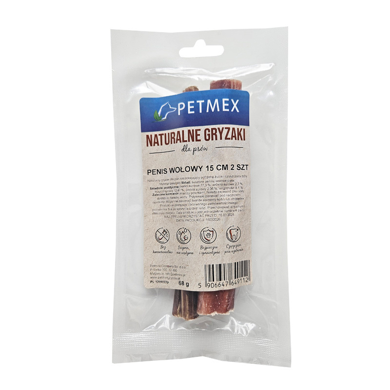 Petmex wołowina 34 g × 2